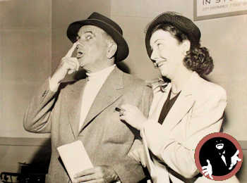Al Jolson and Vera Vague