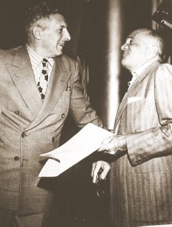 Ezio Pinza and Al Jolson