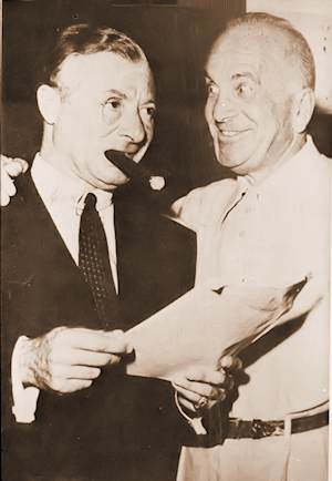 George Jessel and Al Jolson