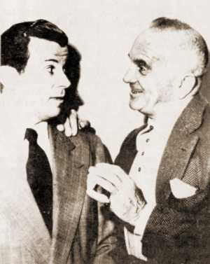 Dennis Day and Al Jolson