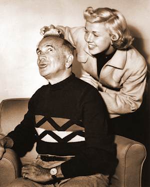 Doris Day and Al Jolson