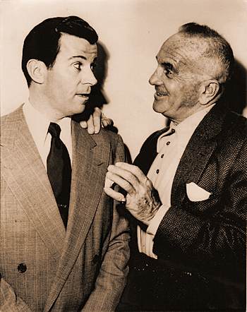 Dennis Day and Al Jolson