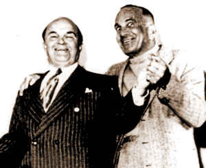 Victor Moore and Al Jolson